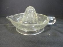Vintage Glass Juicer with Pouring Spout.