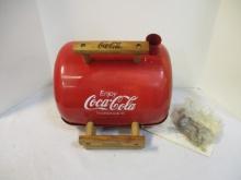 Coca-Cola Chill N'Grill BBQ Set Tabletop Grill.  Appears New.