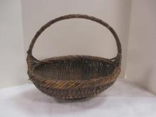 Wicker Oval Shape Basket