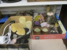 Huge Lot of Misc. Candles & Candle Warmers