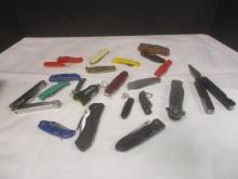 Leatherman Style Tools, Various Pocket Knives