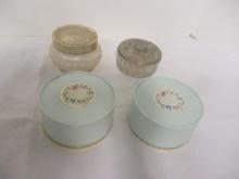 Prince Matchebelli Powder Boxes, Merle Norman Powder Box, etc.