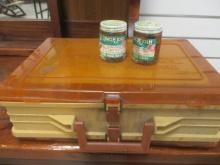 Magnum 2 Sided Tackle Box w/contents