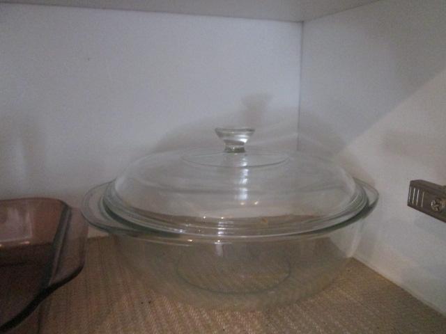 Pyrex and Corning Ware Bake Ware, 2 Cup Measuring Cup and Storage Container