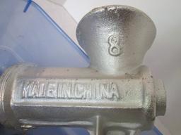 No. 8 Cast Metal Clamp On Grinder