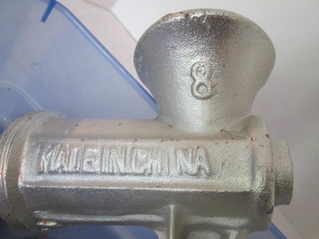 No. 8 Cast Metal Clamp On Grinder