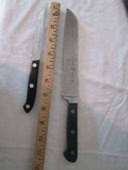 JA Henckels International Knife Set in Knife Block, Steak Knives, Bread Knife and