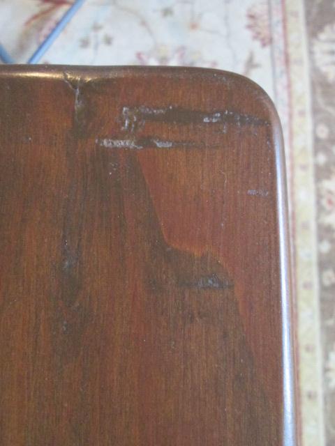 Wood Plank Console Table with Wrought Iron Base