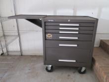 Kennedy 5 Drawer Portable Tool Chest with Folding Side Shelf