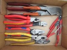 Grouping of Pliers: Knipex, Klein, Shure-Stake, Ideal, etc.