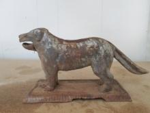 Cast Metal Retriever Dog Nut Cracker