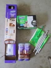 Swiffer New in Box Power Mop for Wood Floors with Cleaning Fluid and