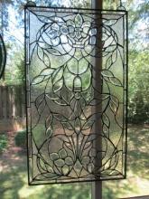 Rectangle Stained Glass Style Panel