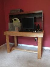 Westinghouse House 19" Monitor, Dell Keyboard, GE Computer Speakers,