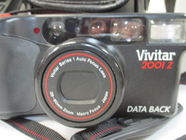 Camera Lot - Argus/Cosina Super 8 Movie Camera, FujiFilm Instax Mini 8,