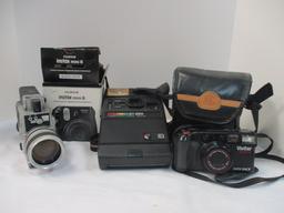 Camera Lot - Argus/Cosina Super 8 Movie Camera, FujiFilm Instax Mini 8,
