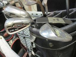 Callaway Golf Bag with 8 Clubs and Driver - Titleist, DynoPower, Callaway, etc.