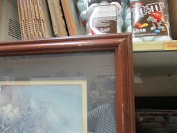 Framed and Matted Still Life Print