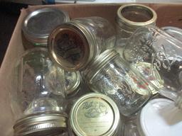Large Lot of Glass Canning Jars