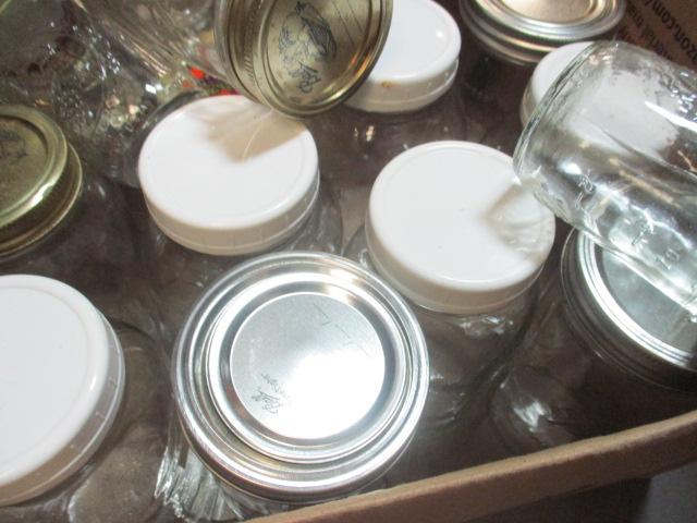 Large Lot of Glass Canning Jars
