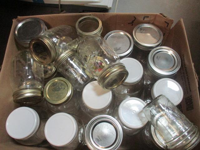 Large Lot of Glass Canning Jars