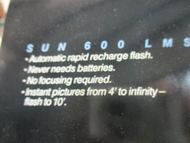 New Old Stock Polaroid Sun 600 Camera
