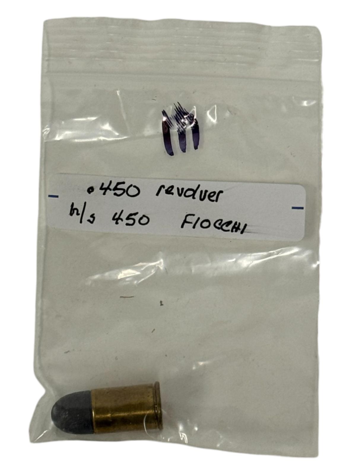 Rare .450 Revolver CF Collectible Cartridge Ammunition