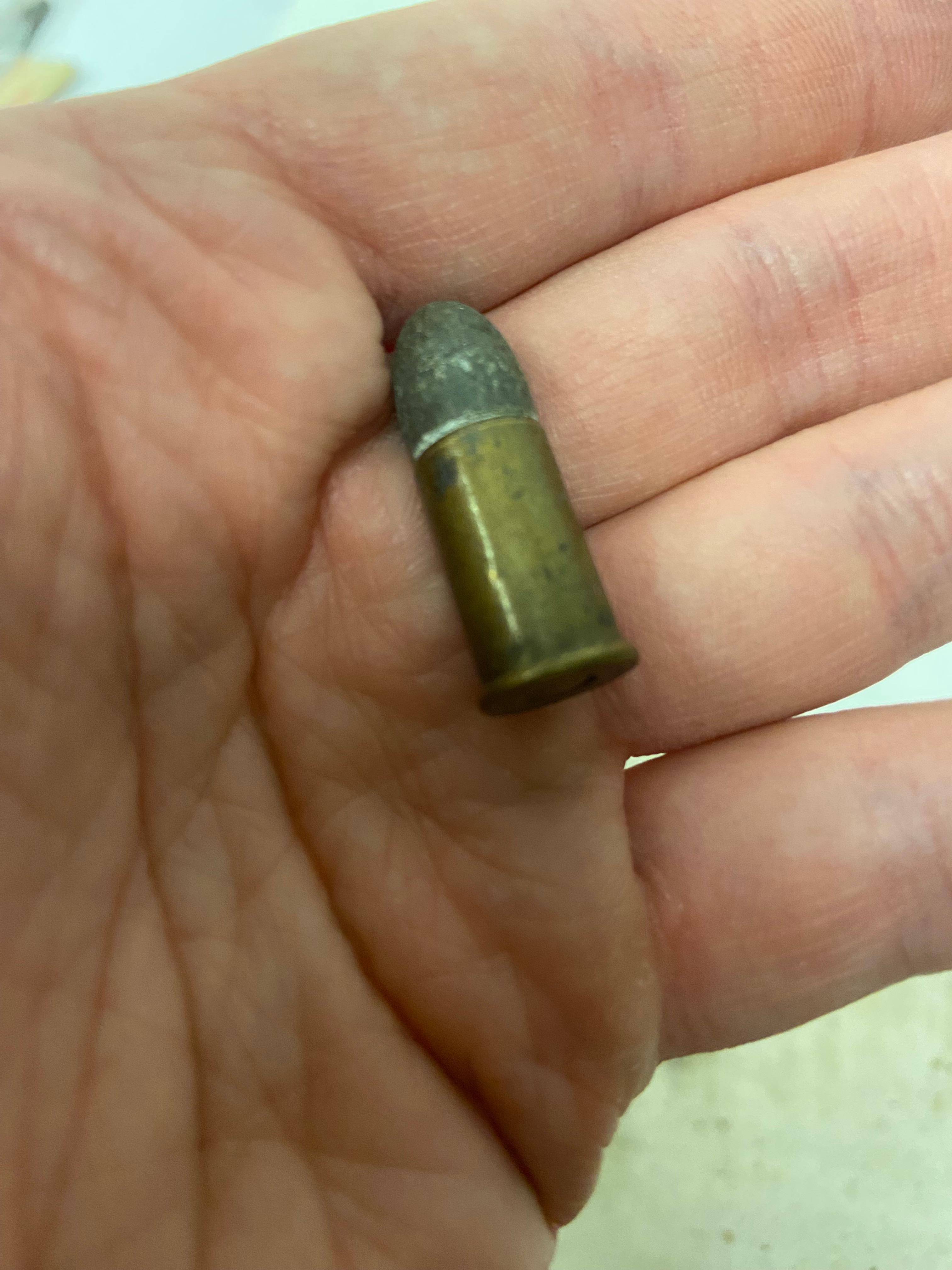 Possible 9.4mm Danish Army Revolver Collectible Cartridge Ammunition