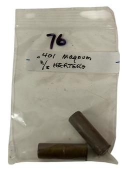 (2) .401 Magnum CF Cartridge Ammunition