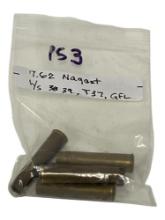 (5) 7.62 Soviet Nagant Cartridge Ammunition