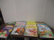 Lot of 14 Vintage Little Golden and 1 Read Along With Me Books