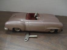 Vintage JNF "Mercedes Benz M-190" Brown Metal Car with Key