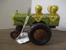 Vintage 1930s Marx "Jumping Jeep" Tin Car
