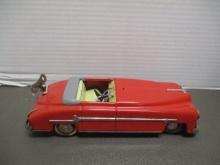 Vintage Distler "Packard Convertible" Wind-Up Metal Toy Car with Key