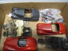 Lot of Vintage Metal Toy Car Parts