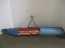 Vintage Marx "Anti-Aircraft" Wind-Up Tin Gun