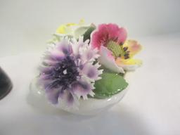 Bone China Flower Bouquets and Pins