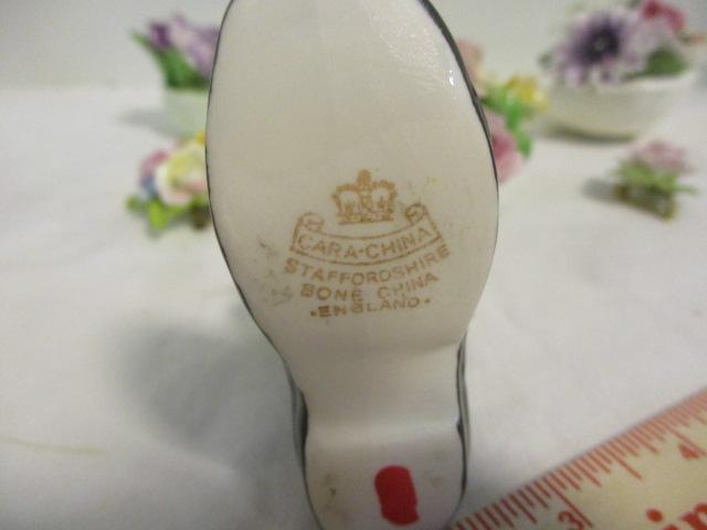 Bone China Flower Bouquets and Pins
