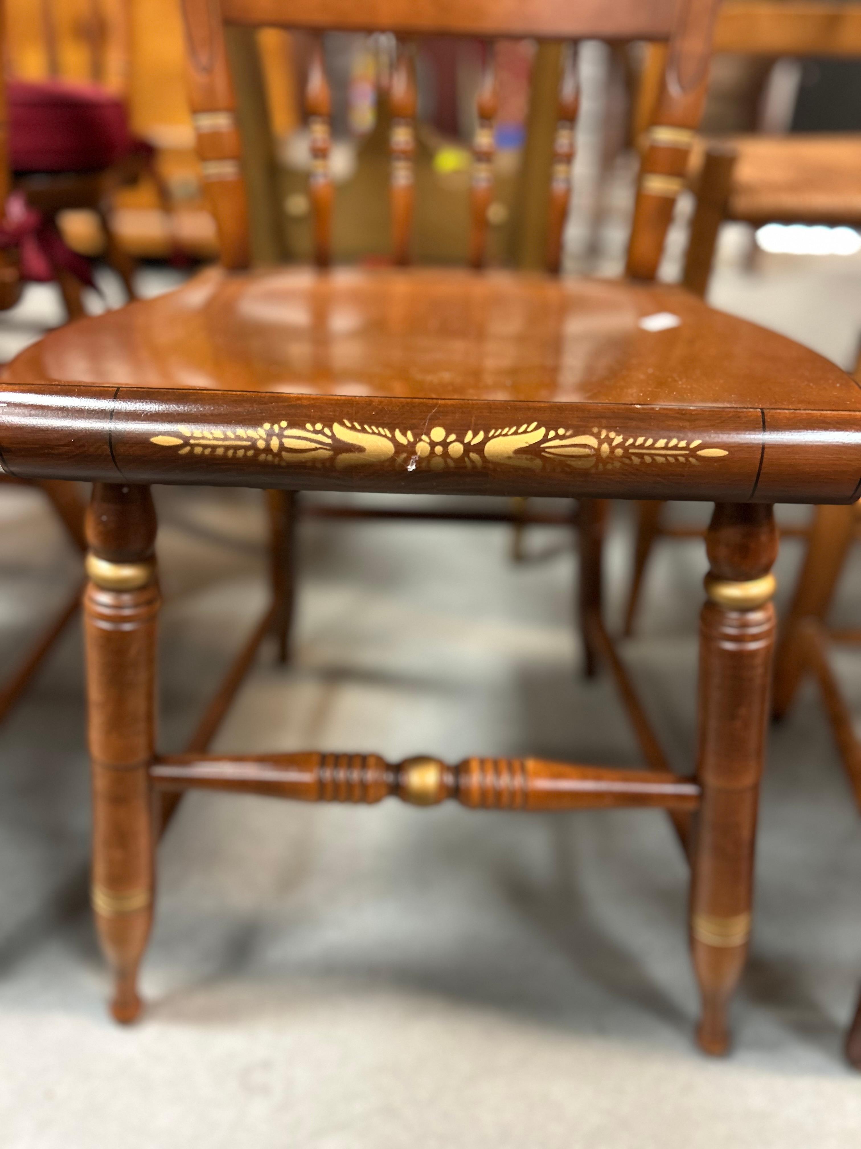 Hitchcock Ladder/Spindle Back Side Chair