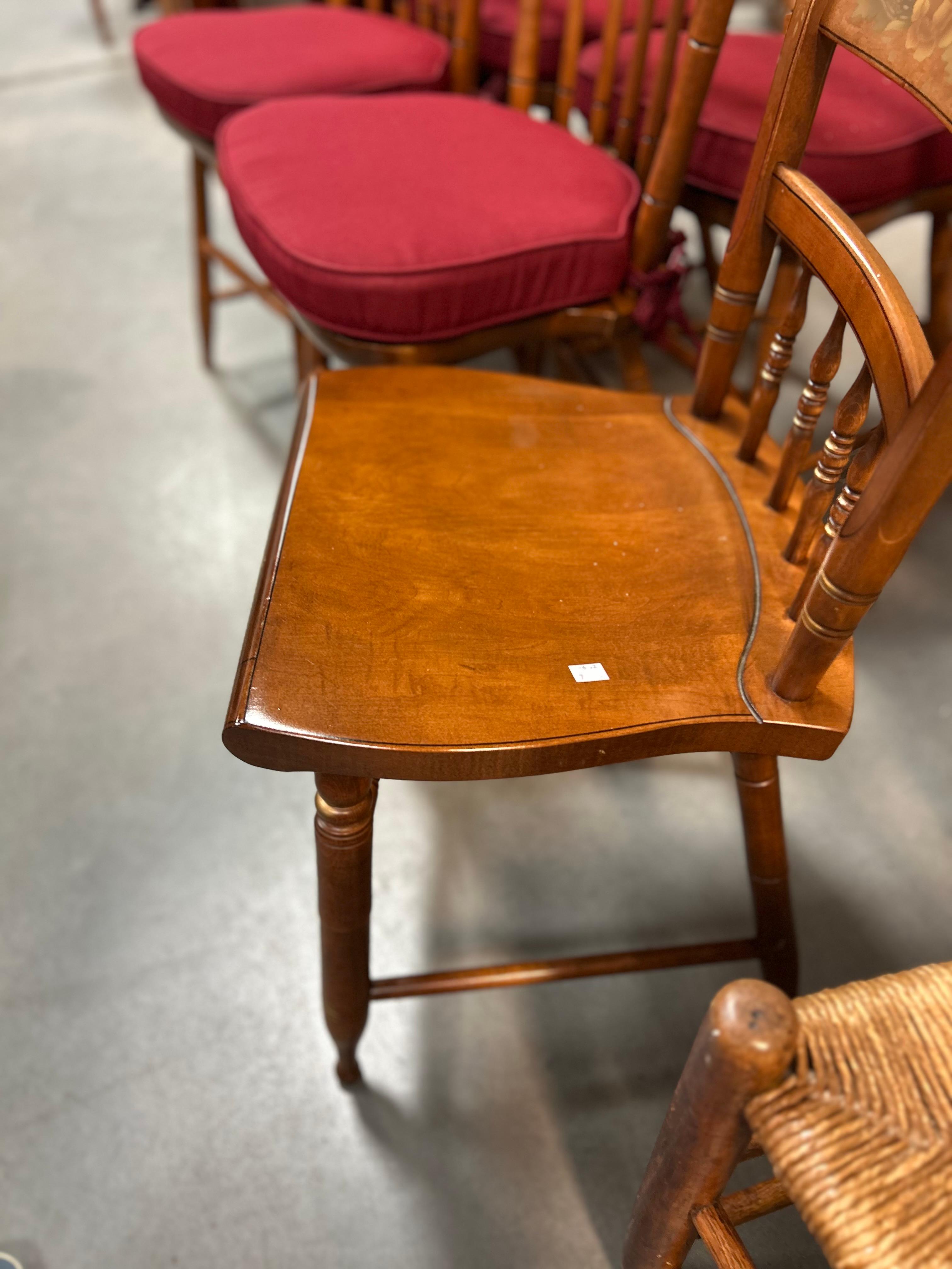 Hitchcock Ladder/Spindle Back Side Chair