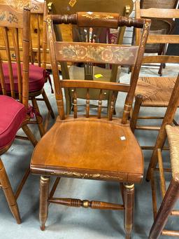 Hitchcock Ladder/Spindle Back Side Chair