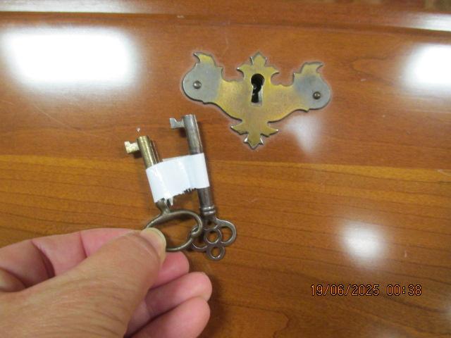 Locking Cherry Secretary Desk
