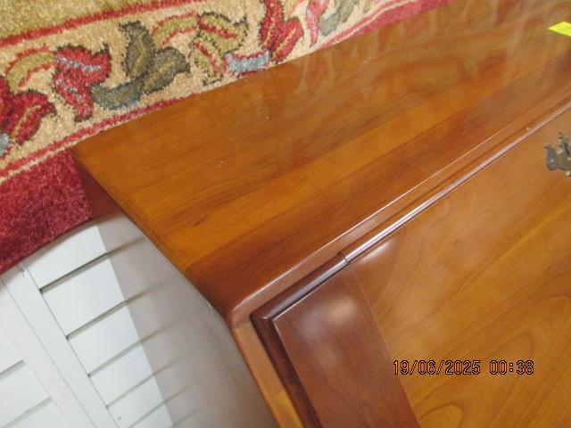 Locking Cherry Secretary Desk