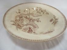 Antique N.W.P. & Co. "Tennyson" Ironstone Bowl