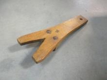 Antique Primitive Wooden Boot Jack