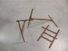 Three Antique Yarn Winders
