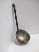 Vintage Copper Laddle with Forged Iron Handle