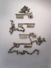Four Detex M Nightwatchman Keys