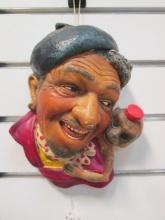 Vintage Bossons Chalkware "Romany Rogues" Wall Plaque