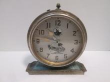 Vintage "The National Call" 8 Day Automatic Alarm Clock